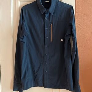 Backcountry Men’s Everywhere blue shirt sz Small
